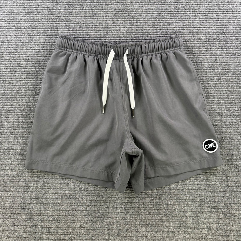 Cove USA Athletic Shorts Mens 30 Grey Gym Running Performance‎ Drawstring Casual